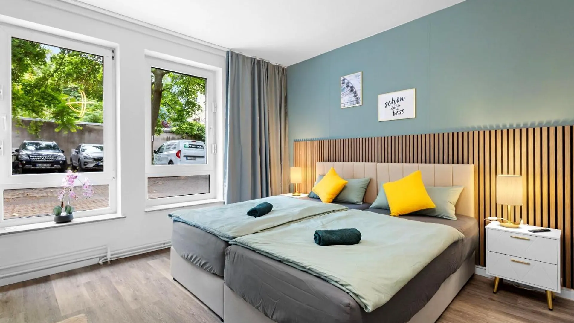 Apartamento Exklusive Suite - Zentral In Der Koelner Suedstadt - Kostenloser Privatparkplatz - Perfekt Fuer Bis Zu 6 Gaeste - Smart Home